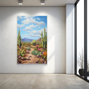 Painting of Cactus Plants